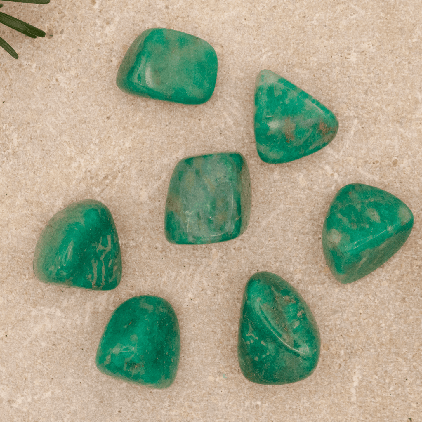 Dark Amazonite Tumbled Crystal