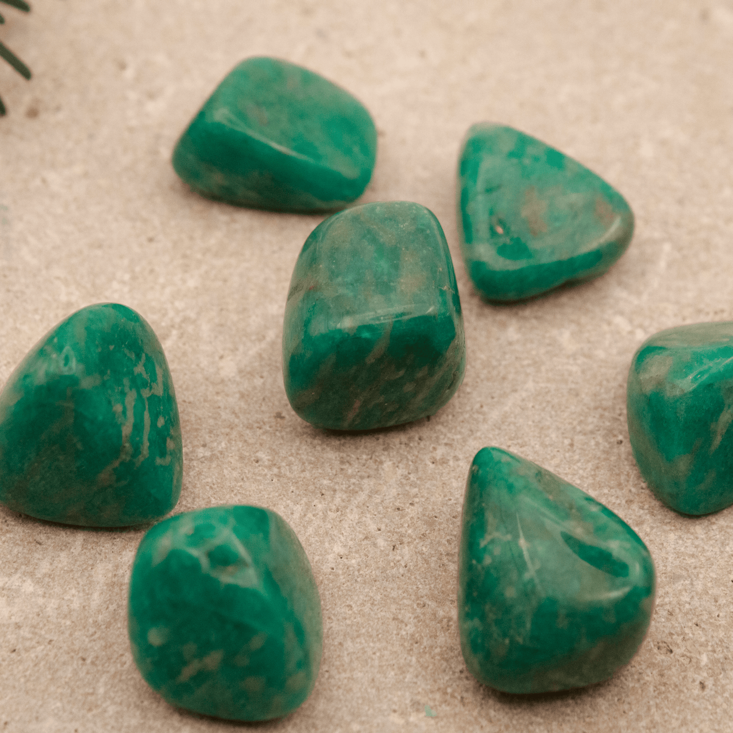 Dark Amazonite Tumbled Crystal