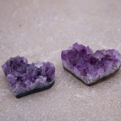 Amethyst Heart Shaped Crystal