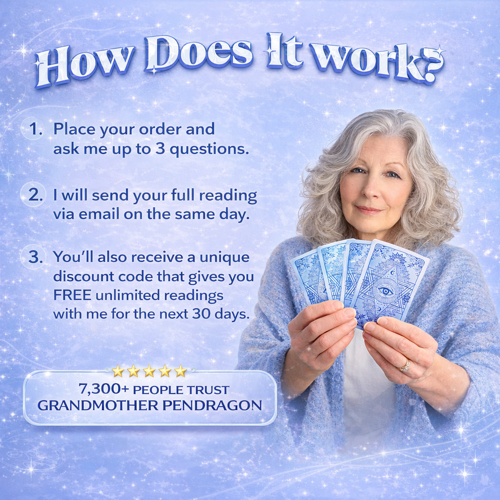 Full Psychic Reading by Grandmother Pendragon
