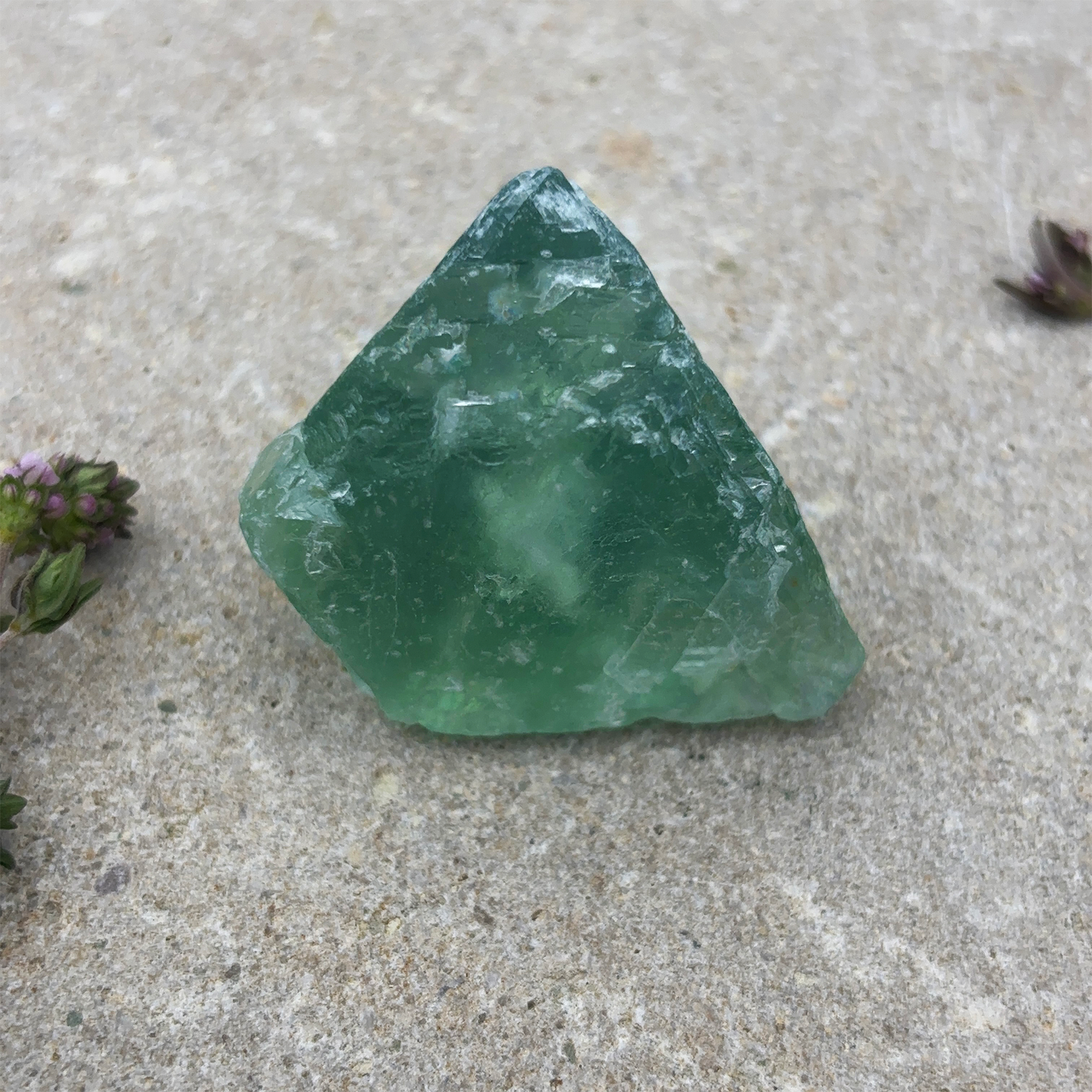 Raw Green Flourite Crystal